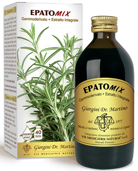 dr giorgini ser vis epatomix gemmoderivato estratto integrale senza alcool 200 ml giorgini ean 8051827616471
