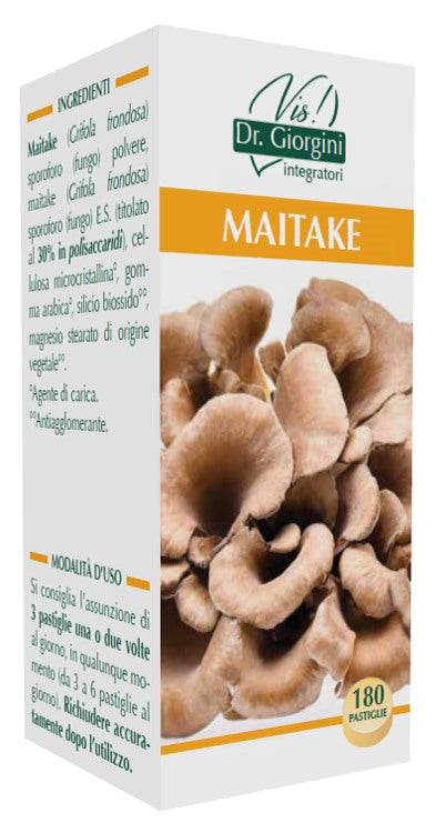 dr giorgini ser vis maitake 180 pastiglie giorgini ean 8058045121671