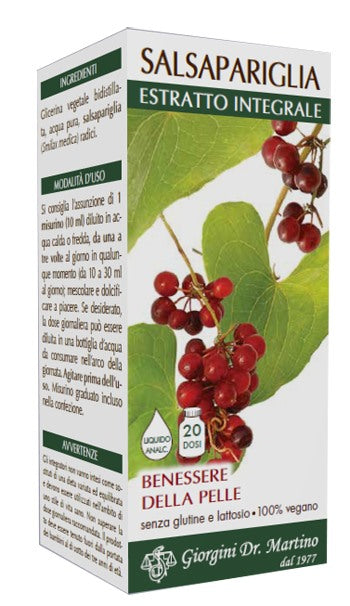 dr giorgini ser vis srl salsapariglia estratto integrale 200 ml giorgini ean 8056364774462