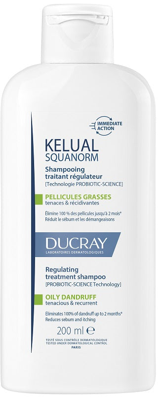 ducray kelual squanorm shampoo anti forfora grassa 200 ml ducray ean 3282770396423