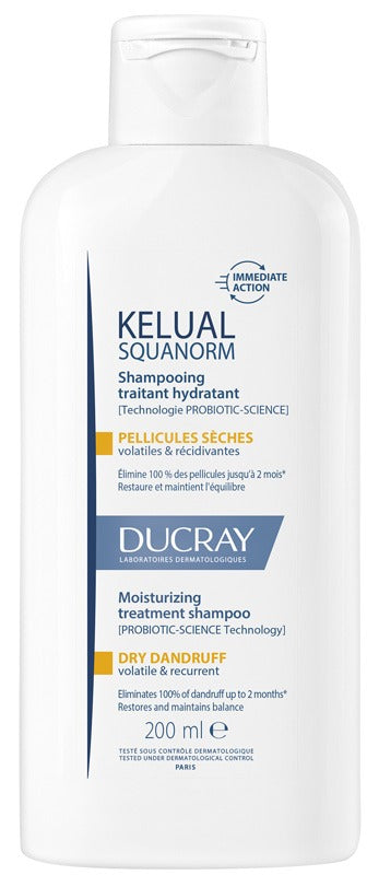 ducray kelual squanorm shampoo anti forfora secca 200 ml ducray ean 3282770396508