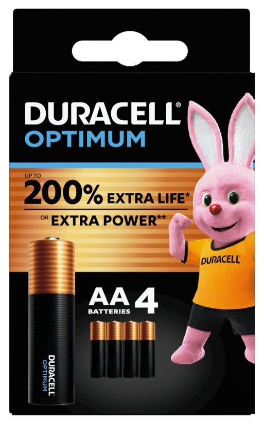 duracell italy duracell optimum aa b4 16 pezzi duracell ean 5000394137486