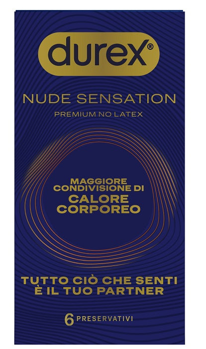 durex preservativo durex nude sensation 6 pezzi durex ean 8050624483927