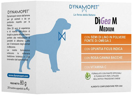 dynamopet digea m 20 bustine da 4 g