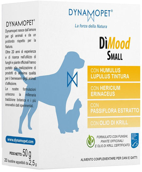 dynamopet dimood small 20 bustine da 25 g dynamopet