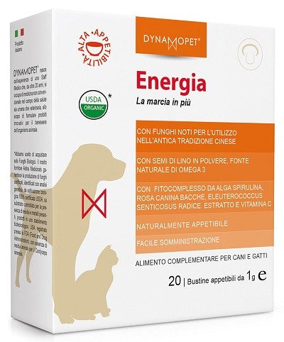 dynamopet energia 20 bustine da 1 g dynamopet