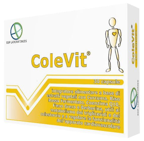 edp laboratories colevit 30 capsule ean 8052109700024