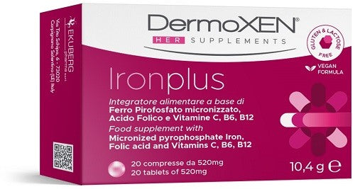 ekuberg pharma dermoxen ironplus 20 compresse dermoxen ean 8051770521457