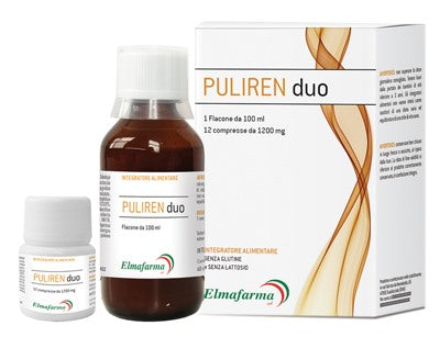 elmafarma puliren duo 100 ml 12 compresse
