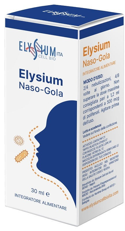 elysium cell bio ita elysium naso gola 30 ml