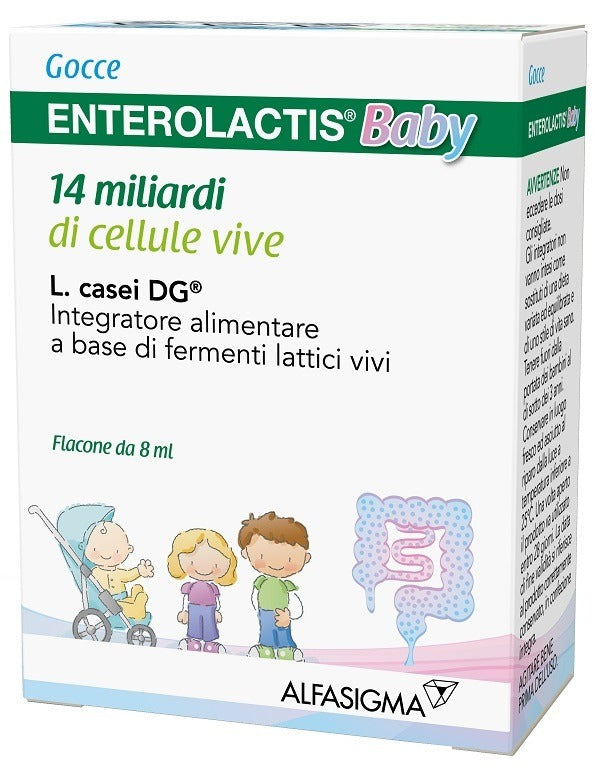 enterolactis enterolactis baby 0 gocce 8 ml enterolactis