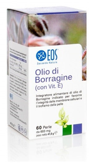eos srl eos olio borragine 60 perle 690mg eos