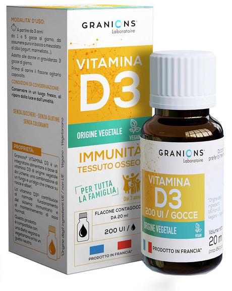 equilibre attitude granions vitamina d3 gocce 20 ml ean 3760155215830