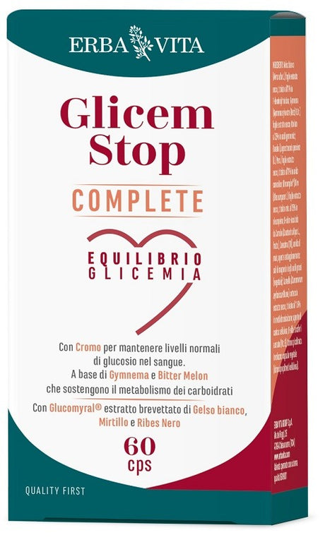 erba vita glicem stop complete 60 capsule erba vita ean 8056992946774