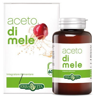 erba vita group aceto mele 60 capsule 550 mg erba vita ean 0767787923310