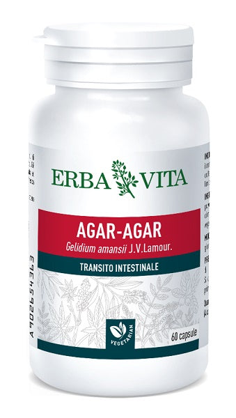 erba vita group agar agar 60 capsule 500 mg erba vita ean 8056992941526