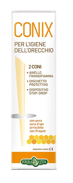 erba vita group cono cera conix 2 pezzi erba vita ean 0767787926847