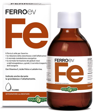 erba vita group ferro ev fluido 250 ml erba vita ean 0767787924386
