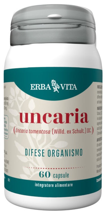 erba vita group uncaria 60 capsule erba vita ean 0767787926199