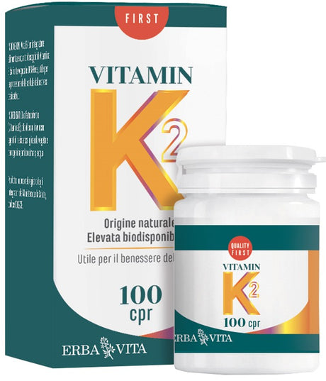 erba vita group vitamina k2 100 compresse erba vita ean 8056992941328