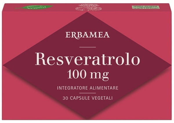 erbamea resveratrolo 100mg 30 capsule erbamea ean 8032841638373