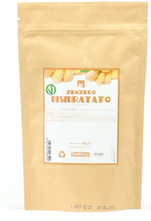 erbavoglio production srl zenzero disidratato 100 g a fette senza zucchero erbavoglio ean 8021354006540