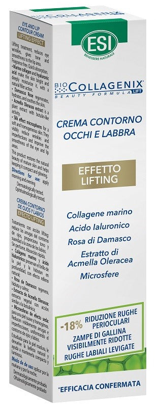 esi esi biocollagenix crema contorno occhi labbra effetto lifting 15 ml esi ean 8008843135240
