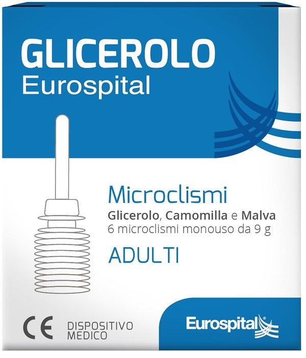 eurospital microclismi glicerolo adulti 6 pezzi eurospital ean 8010161700154
