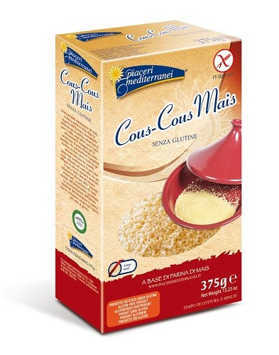 eurospital piaceri mediterranei cous cous di mais 375 g ean 8028169203515