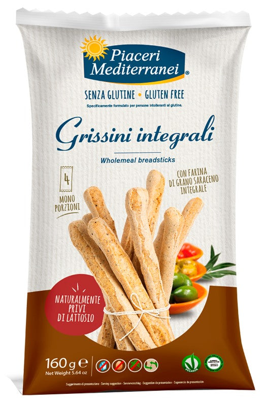 eurospital piaceri mediterranei grissini integrali 160 g piaceri meditteranei ean 8028169207247