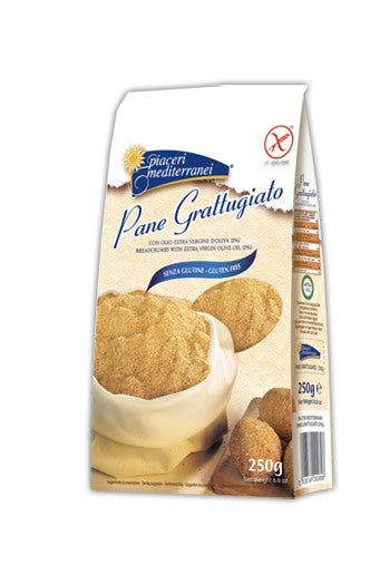 eurospital piaceri mediterranei pane grattuggiato senza glutine 250 g piaceri meditteranei ean 8028169202808