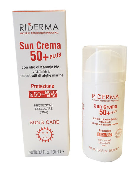 facos innovation riderma sun crema 50 plus 100 ml ean 8033286581286