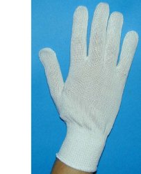farmacare guanto in cotone bianco 7 farmacare