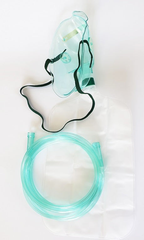 farmacare maschera per ossigeno con reservoir farmacare