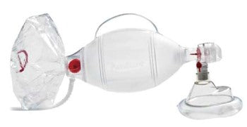 farmacare pallone per rianimazione ambu monouso completo di maschera e reservoir farmacare
