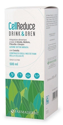 farmaderbe cell reduce drink dren 500 ml farmaderbe ean 8058456781495