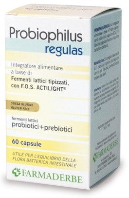 farmaderbe probiophilus regulas 60 capsule farmaderbe ean 8058456786193