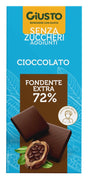 farmafood giusto senza zucchero tavoletta extra fondente 85 g giusto ean 8058481481759