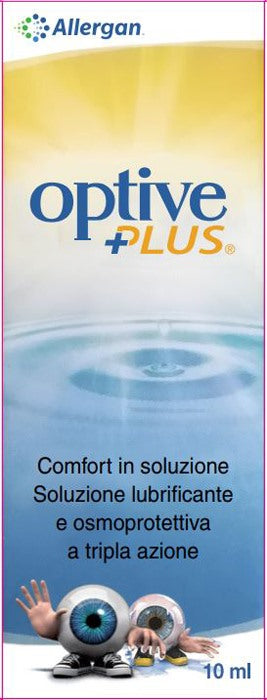farmed srl optive plus soluzione oftalmica 10 ml optive