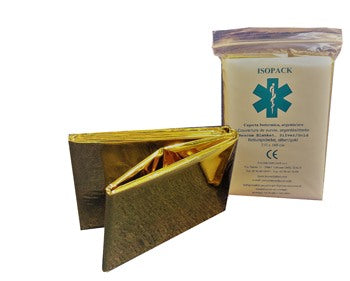 farvisan coperta isotermica isopack monouso argentooro 160x210cm