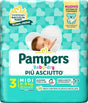 fater babycare pampers baby dry pannolino downcount midi 20 pezzi pampers ean 8001480307797