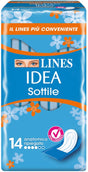 fater lines idea assorbente sottile ripiegato anatomico 14 pezzi lines ean 8001480401655