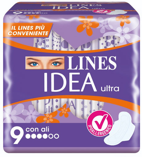 fater lines idea ultra giorno ali 9 pezzi lines ean 8001480401556