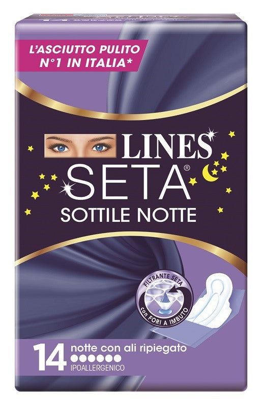 fater lines seta sottile notte con ali 14 pezzi ean 8001480406452