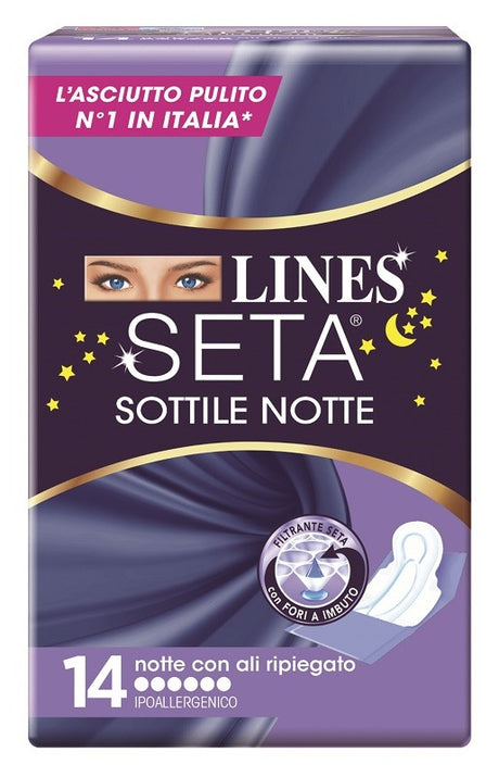 fater lines seta sottile notte con ali 14 pezzi ean 8001480406452