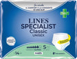 fater pannolone a mutanda lines specialist classic pants super s 14 pezzi lines ean 8001480502383
