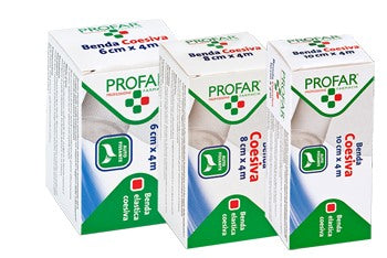 federfarma co benda coesiva 8 cm x 4 m profar profar