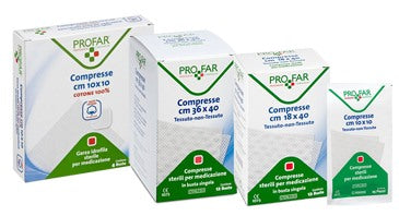 federfarma co compresse in tessuto non tessuto 36 x 40 cm profar profar