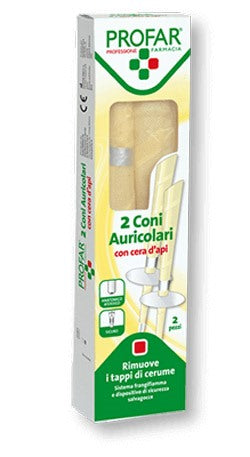 federfarma co coni auricolari 2 pezzi profar profar