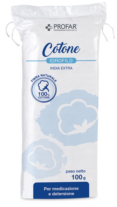 federfarma co cotone idrofilo profar india extra 100 g profar